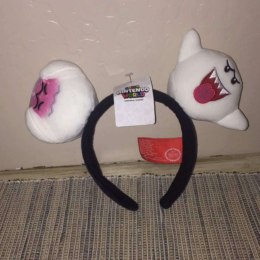 Boo Super Mario Nintendo World Universal Studios Hollywood Exclusive Headband